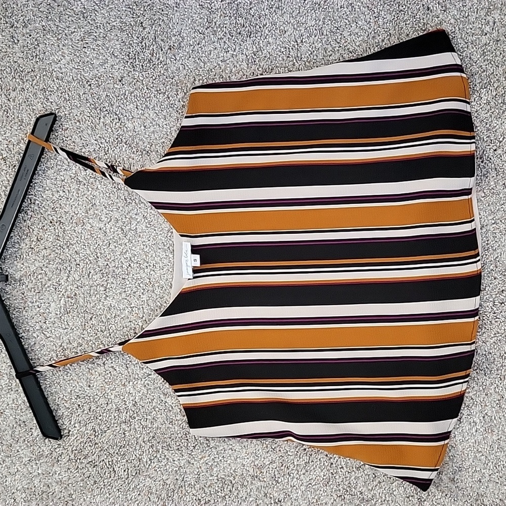 Small tank top with adjustable spaghetti straps
